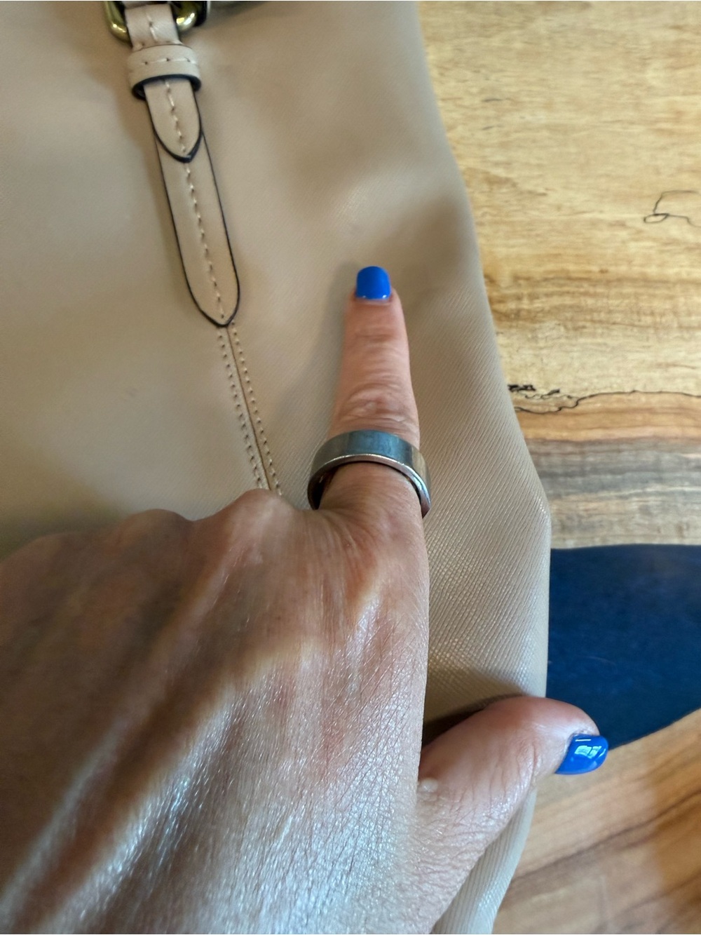 Coach Pebble Leather Tote in Taupe - Picture 6 of 13
